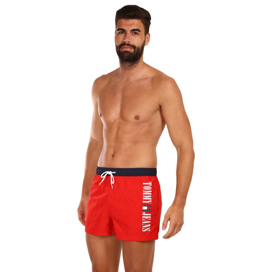 Ανδρικά μαγιό Tommy Hilfiger κόκκινο (UM0UM02755 XNL)