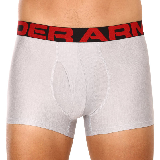 2PACK ανδρικό σορτς μποξεράκι Under Armour γκρι (1363618 011)