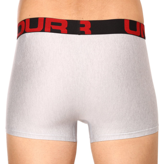 2PACK ανδρικό σορτς μποξεράκι Under Armour γκρι (1363618 011)