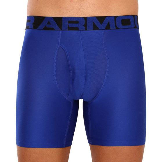 2PACK ανδρικό σορτσάκι μποξεράκι Under Armour oversized μπλε (1363619 400)