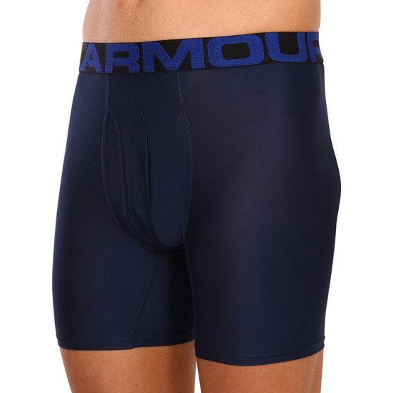 2PACK ανδρικό σορτσάκι μποξεράκι Under Armour oversized μπλε (1363619 400)