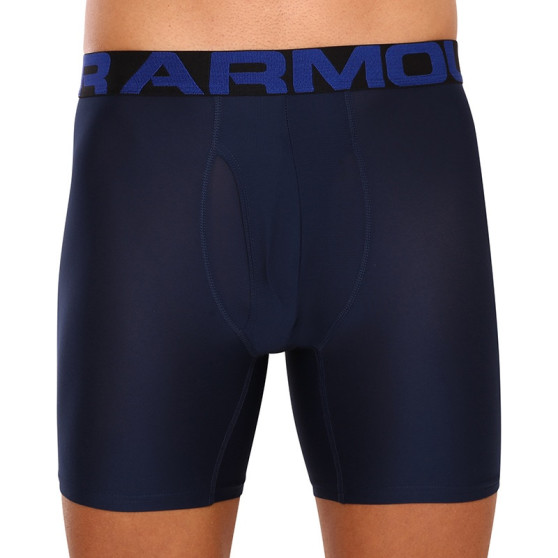 2PACK ανδρικό σορτσάκι μποξεράκι Under Armour oversized μπλε (1363619 400)