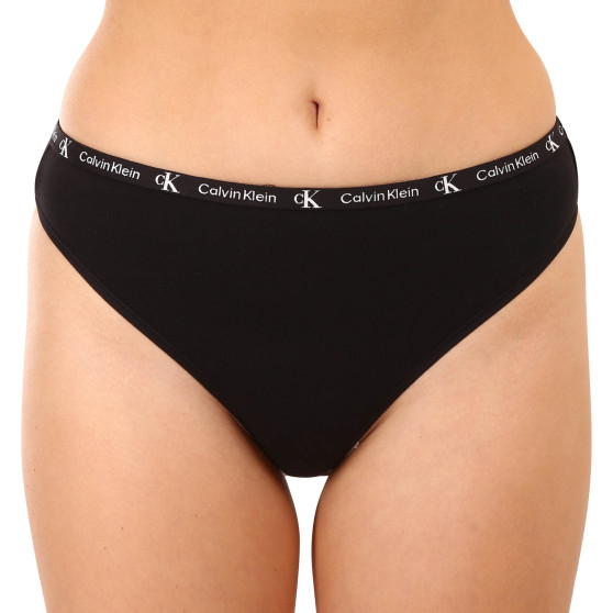 2PACK γυναικείο στρινγκ Calvin Klein πολύχρωμο (QD3990E-BP5)