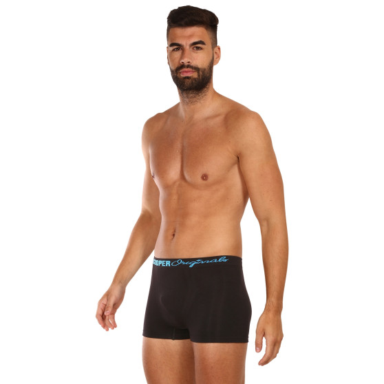 5PACK ανδρικό σορτς μποξεράκι Lee Cooper μαύρο (LCU3200774A-1948355)