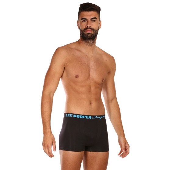 5PACK ανδρικό σορτς μποξεράκι Lee Cooper μαύρο (LCU3200774A-1948355)