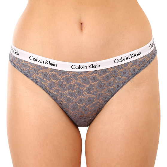 3PACK γυναικείο εσώρουχο Calvin Klein oversized πολύχρωμο (QD3975E-BP7)