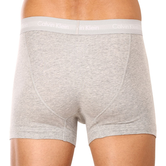 3PACK ανδρικό σορτς μποξεράκι Calvin Klein γκρι (U2662G-080)