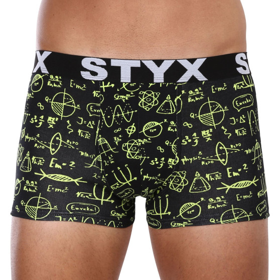 6PACK ανδρικό σορτς μποξεράκι Styx art sports λάστιχο πολύχρωμο (6G12697124)