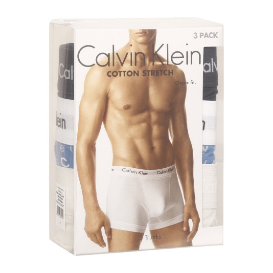 3PACK ανδρικό σορτς μποξεράκι Calvin Klein πολύχρωμο (U2662G-H4Y)