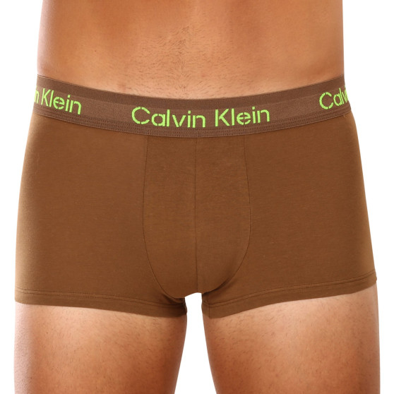 3PACK ανδρικό σορτς μποξεράκι Calvin Klein πολύχρωμο (NB3705A-FZ4)