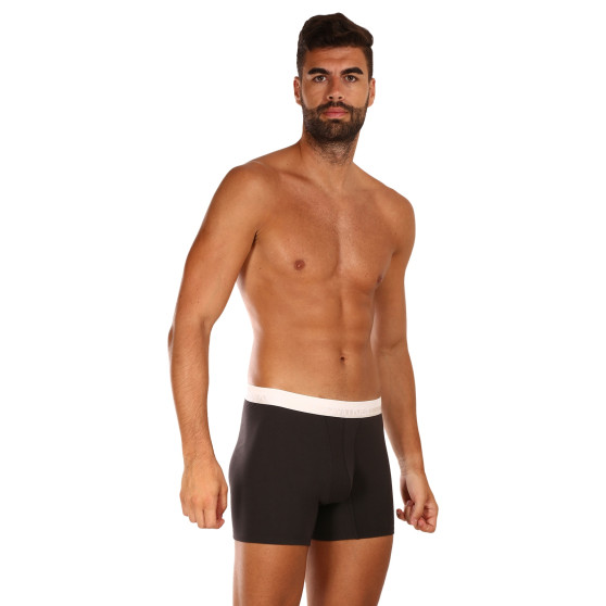 3PACK ανδρικό σορτς μποξεράκι Calvin Klein μαύρο (NB2971A-GZ5)