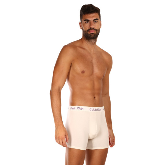 3PACK ανδρικό σορτς μποξεράκι Calvin Klein πολύχρωμο (NB3706A-FZ4)