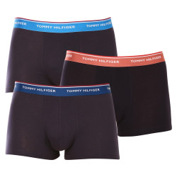 3PACK ανδρικό σορτς μποξεράκι Tommy Hilfiger σκούρο μπλε (UM0UM01642 0VX)