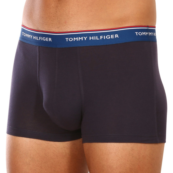 3PACK ανδρικό σορτς μποξεράκι Tommy Hilfiger σκούρο μπλε (UM0UM01642 0VX)