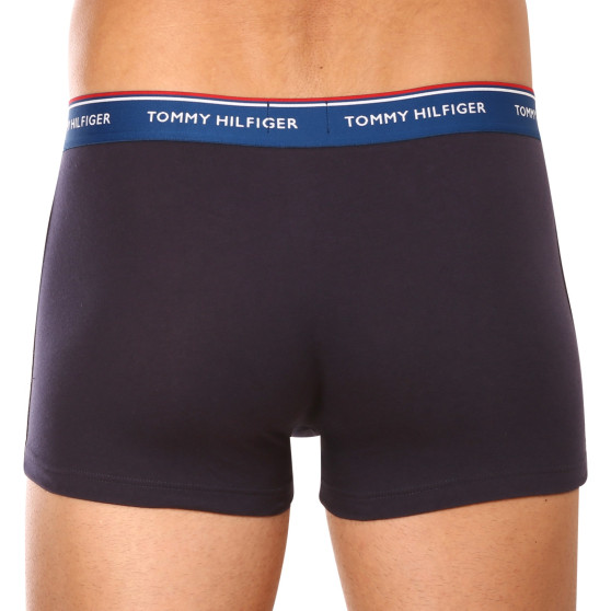 3PACK ανδρικό σορτς μποξεράκι Tommy Hilfiger σκούρο μπλε (UM0UM01642 0VX)