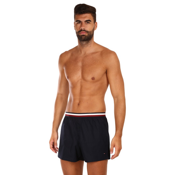 3PACK ανδρικό σορτς Tommy Hilfiger σκούρο μπλε (UM0UM03121 0XO)