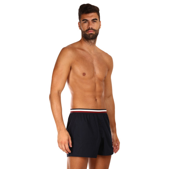 3PACK ανδρικό σορτς Tommy Hilfiger σκούρο μπλε (UM0UM03121 0XO)