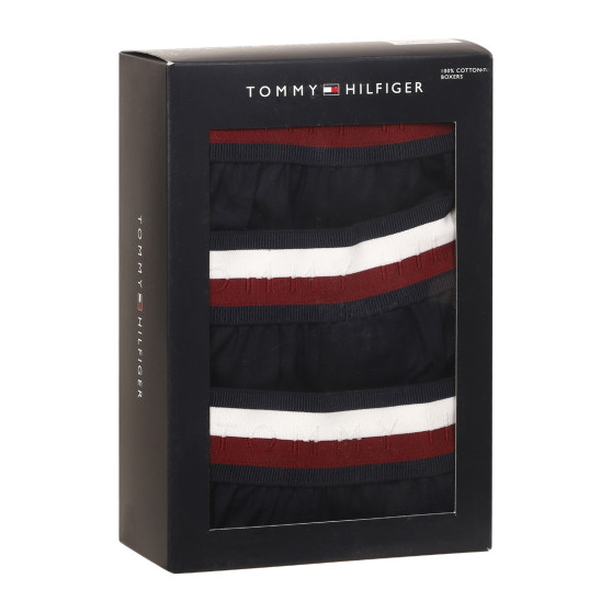 3PACK ανδρικό σορτς Tommy Hilfiger σκούρο μπλε (UM0UM03121 0XO)