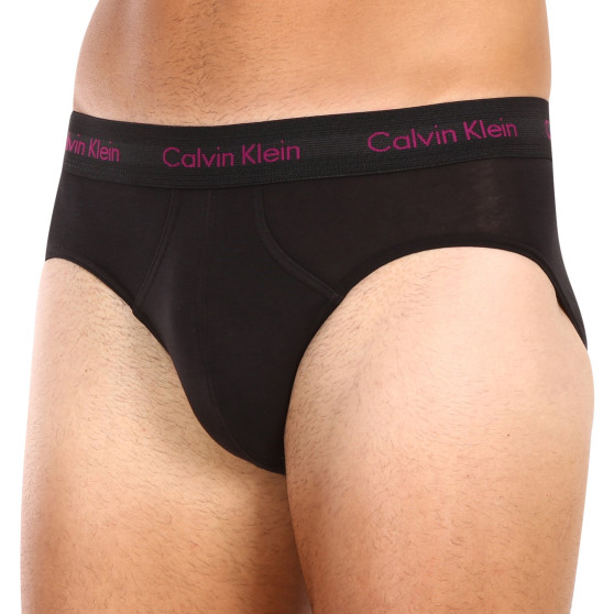 3PACK ανδρικό σλιπ Calvin Klein μαύρο (U2661G-H50)