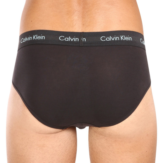 3PACK ανδρικό σλιπ Calvin Klein μαύρο (U2661G-H50)