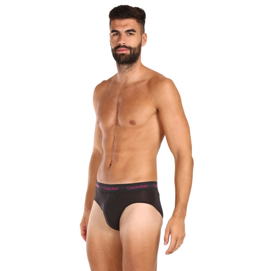 3PACK ανδρικό σλιπ Calvin Klein μαύρο (U2661G-H50)