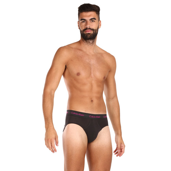 3PACK ανδρικό σλιπ Calvin Klein μαύρο (U2661G-H50)