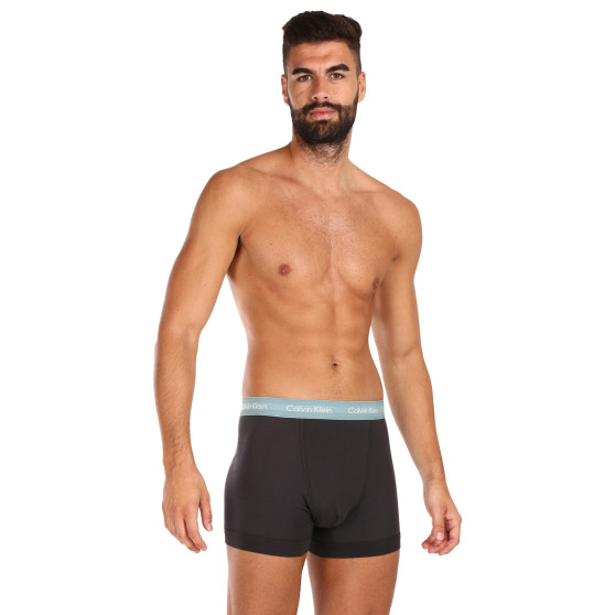 3PACK ανδρικό σορτς μποξεράκι Calvin Klein μαύρο (U2662G-H53)