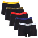 5PACK ανδρικό σορτς μποξεράκι Tommy Hilfiger μαύρο (UM0UM03061 0W9)