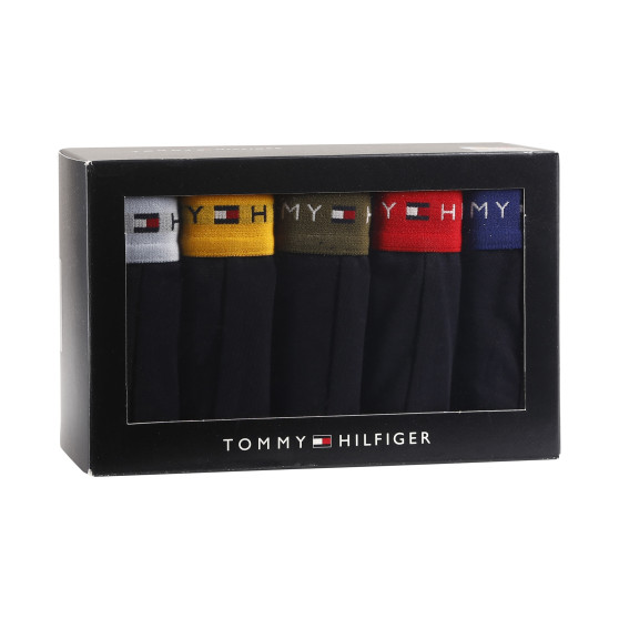 5PACK ανδρικό σορτς μποξεράκι Tommy Hilfiger μαύρο (UM0UM03061 0W9)