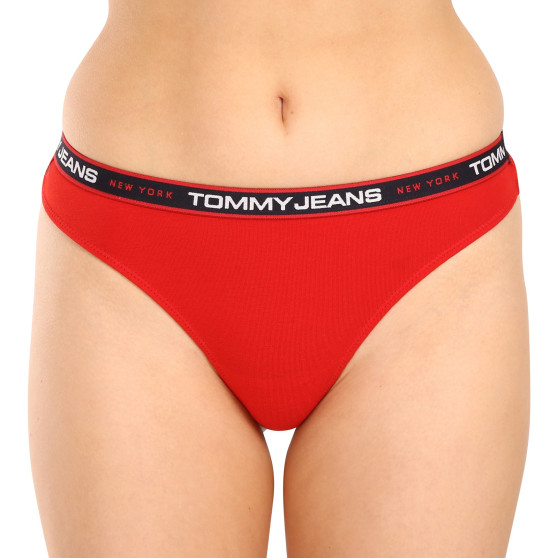 3PACK γυναικείο στρινγκ Tommy Hilfiger πολύχρωμο (UW0UW04709 0WE)