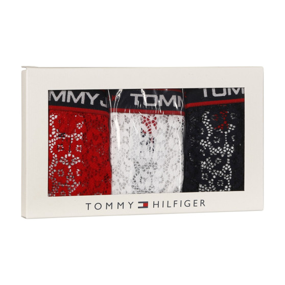 3PACK γυναικείο στρινγκ Tommy Hilfiger πολύχρωμο (UW0UW04714 0WE)