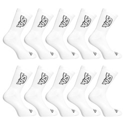 10PACK κάλτσες Styx high white (10HV1061)