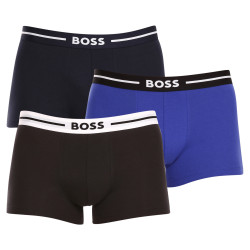 3PACK ανδρικό σορτς μποξεράκι BOSS πολύχρωμο (50499390 971)