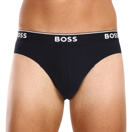 3PACK ανδρικό σλιπ BOSS πολύχρωμο (50499429 964)