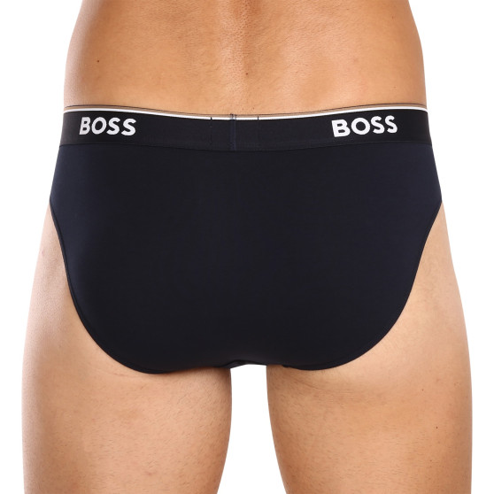 3PACK ανδρικό σλιπ BOSS πολύχρωμο (50499429 964)