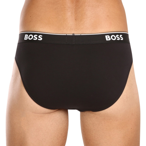 3PACK ανδρικό σλιπ BOSS πολύχρωμο (50499429 964)