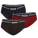 3PACK ανδρικό σλιπ BOSS πολύχρωμο (50499432 969)