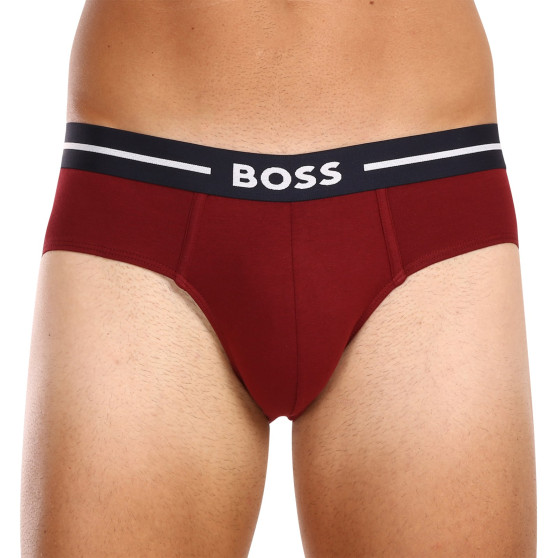 3PACK ανδρικό σλιπ BOSS πολύχρωμο (50499432 969)