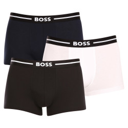 3PACK ανδρικό σορτς μποξεράκι BOSS πολύχρωμο (50510687 984)