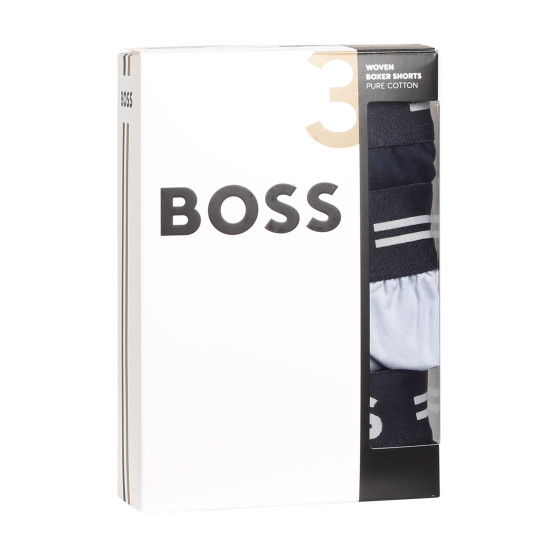 3PACK ανδρικό σορτς BOSS πολύχρωμο (50480034 403)