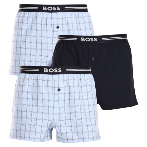 3PACK ανδρικό σορτς BOSS πολύχρωμο (50480034 465)