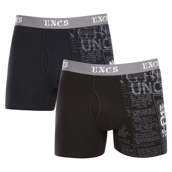 2PACK ανδρικό σορτσάκι μποξεράκι  Angelo oversized UNCS