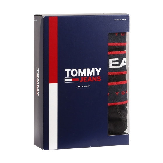 3PACK ανδρικό σλιπ Tommy Hilfiger μαύρο (UM0UM02970 0R7)