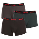 3PACK ανδρικό σορτς μποξεράκι HUGO πολύχρωμο (50469766 303)