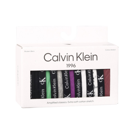 7PACK γυναικείο εσώρουχο Calvin Klein πολύχρωμο (QD3993E-IBF)