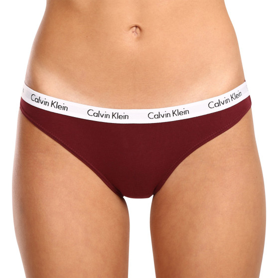 3PACK γυναικείο εσώρουχο Calvin Klein πολύχρωμο (QD5146E-HVT)