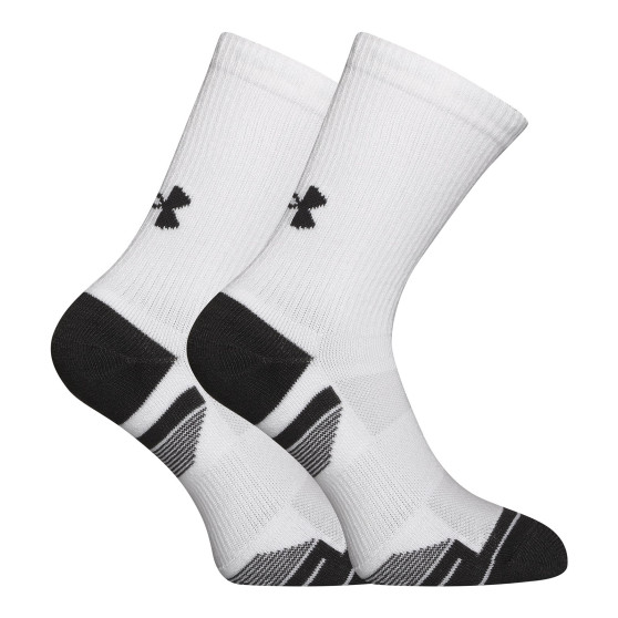 3PACK κάλτσες Under Armour λευκές (1379521 100)