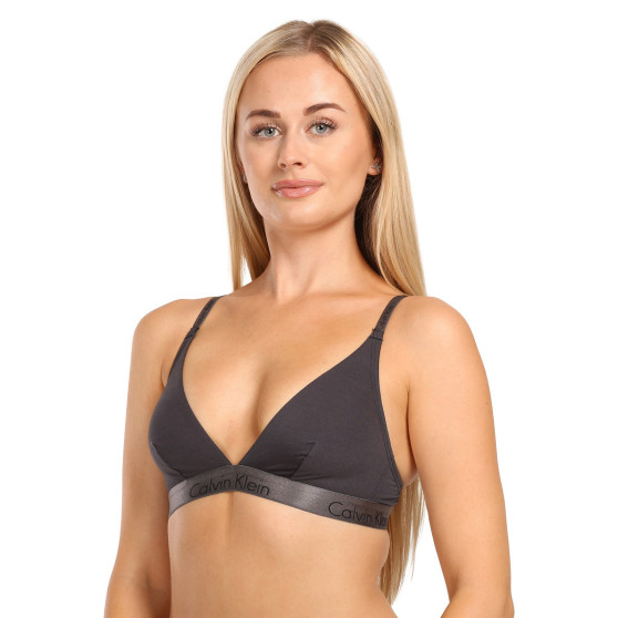 Γυναικείο αθλητικό σουτιέν Calvin Klein γκρι (F3762E-SBG)