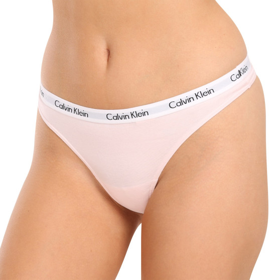 Γυναικείο στρινγκ Calvin Klein ροζ (D1617A-2NT)