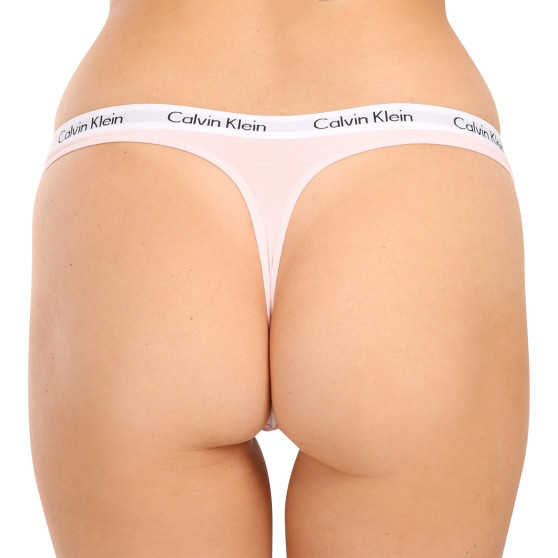 Γυναικείο στρινγκ Calvin Klein ροζ (D1617A-2NT)